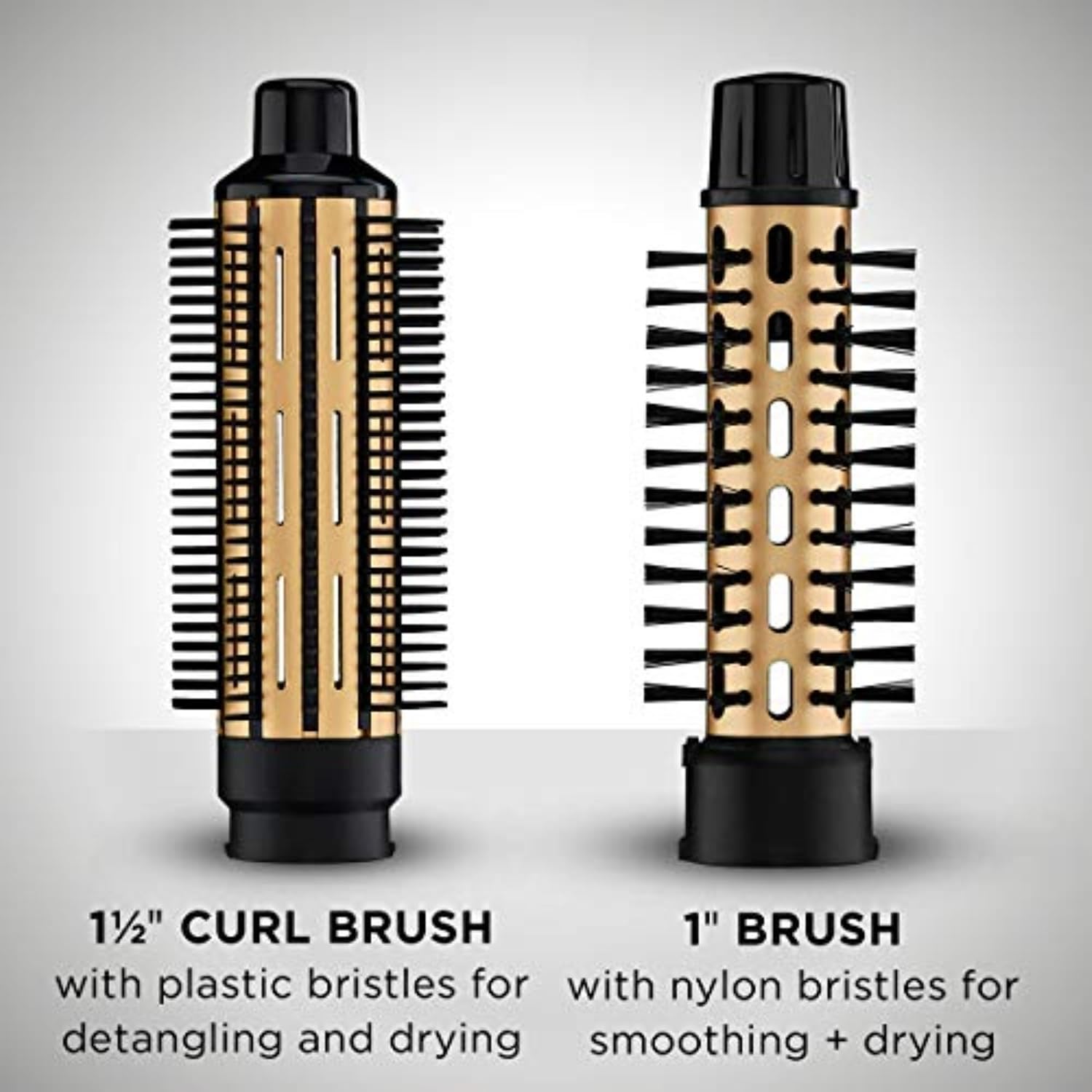 Conair Instant Heat Curling Iron Brush – 1¼-Inch Barrel