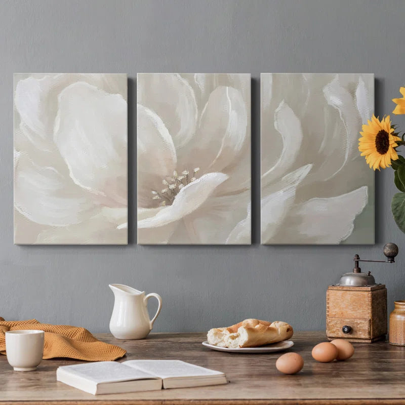 Red Barrel Studio Peach Perfect Gallery Wrapped Canvas