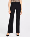 I.N.C. Mid-Rise Bootcut Pants – Black - Size 6