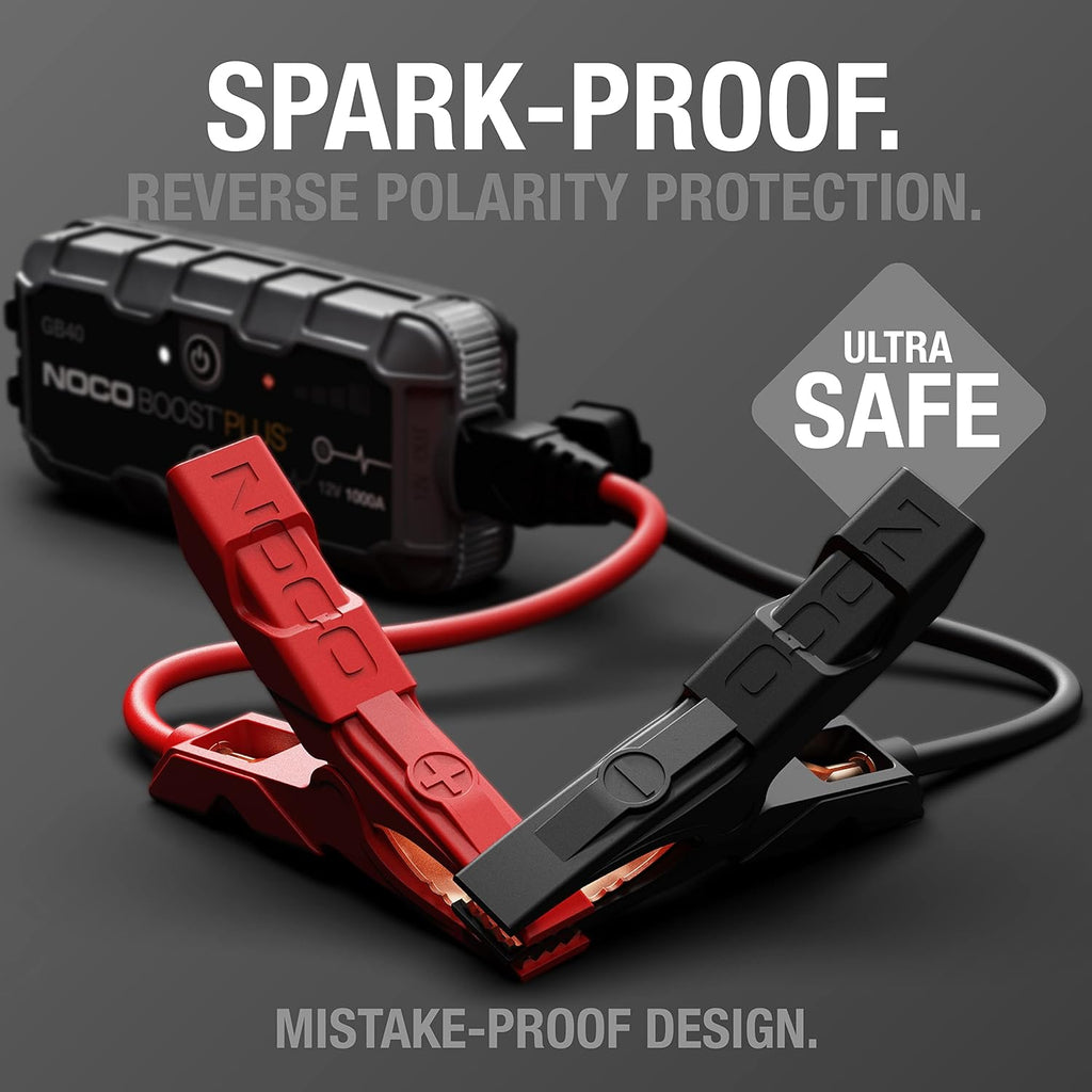 NOCO Boost Plus GB40 1000A UltraSafe Jump Starter