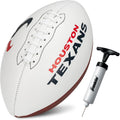 Franklin Sports Houston Texans Autograph Football – White Panel