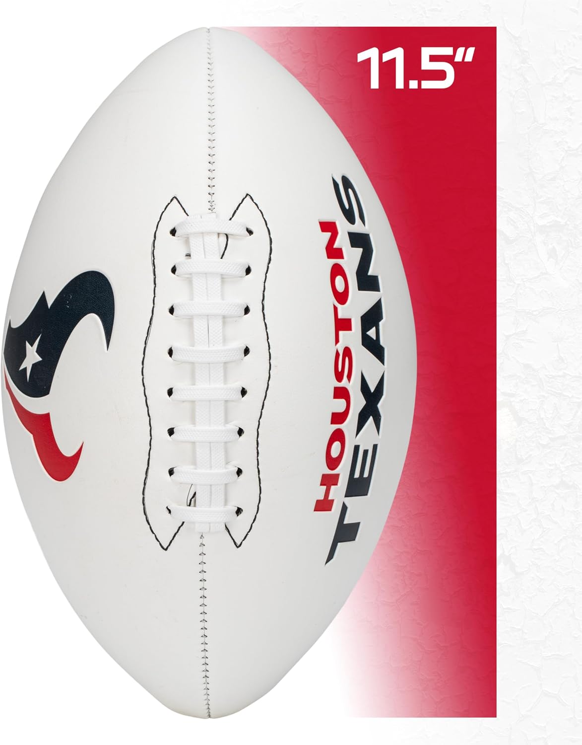 Franklin Sports Houston Texans Autograph Football – White Panel